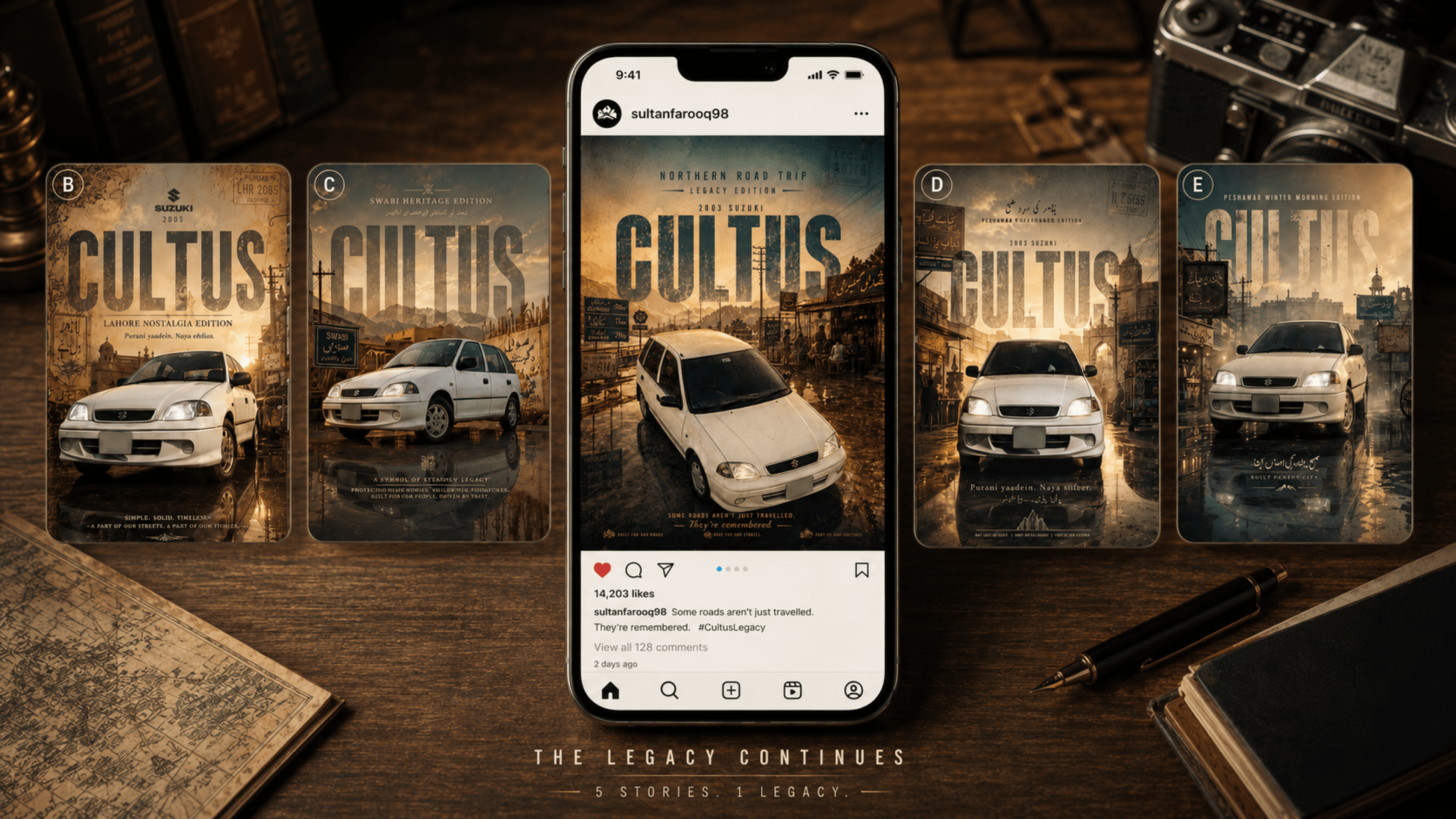 Suzuki Cultus Social Campaign