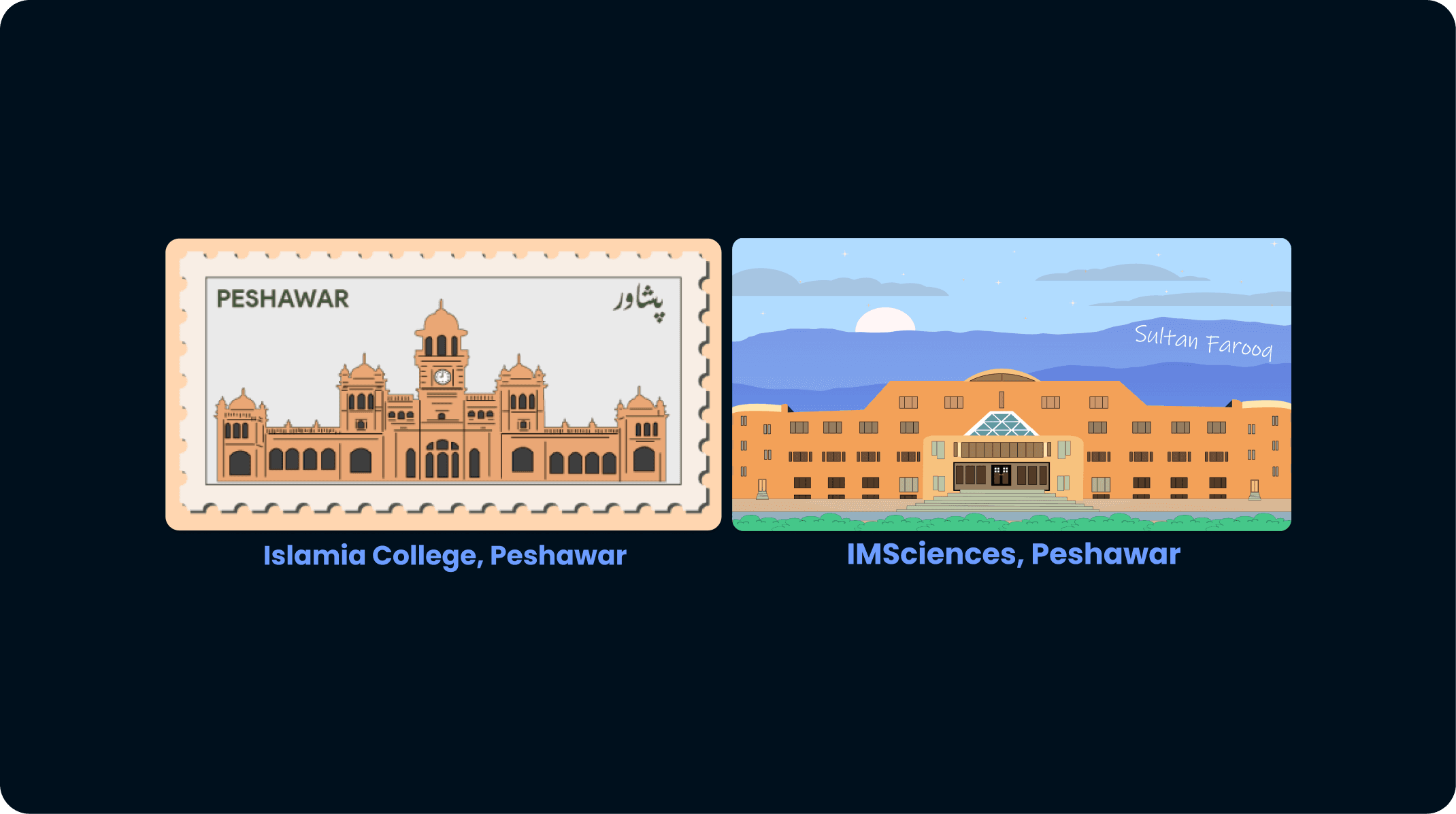 Academic Landmarks: Peshawar Institutions